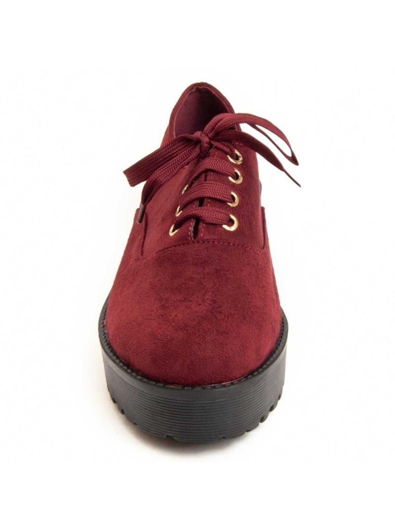 Chaussure à plateforme Montevita Bluch Rouge - Kiabi
