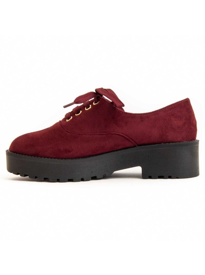 Chaussure à plateforme Montevita Bluch Rouge - Kiabi