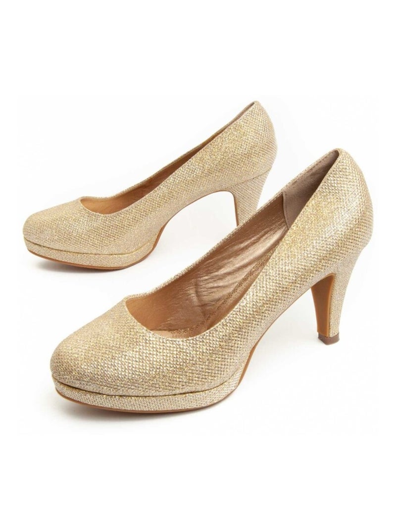 Chaussure à talon Montevita Unne6 Doré/or - Kiabi