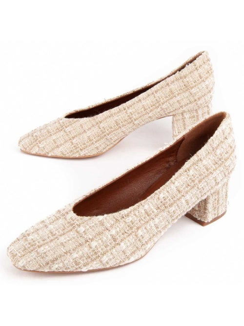 Chaussure à Talons Hauts Matériau Synthétique Montevita - Kiabi