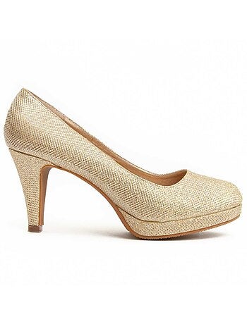 Chaussure à talons hauts matériau synthétique montevita