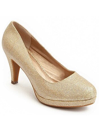 Chaussure à talons hauts matériau synthétique montevita