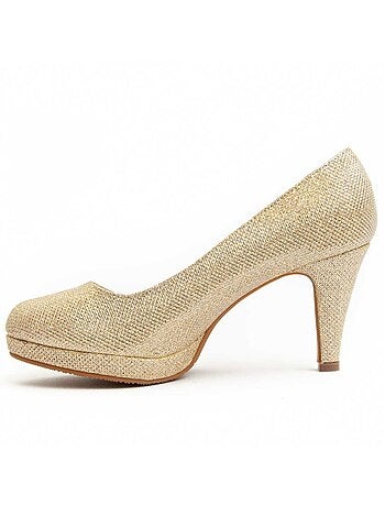 Chaussure à talons hauts matériau synthétique montevita