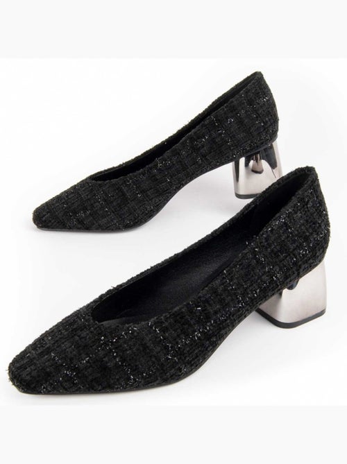 Chaussure à Talons Hauts Matériau Synthétique Montevita - Kiabi