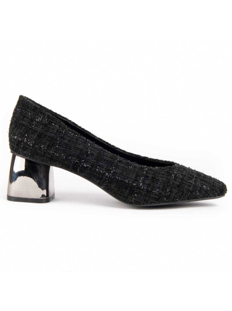 Chaussure à Talons Hauts Matériau Synthétique Montevita Noir - Kiabi