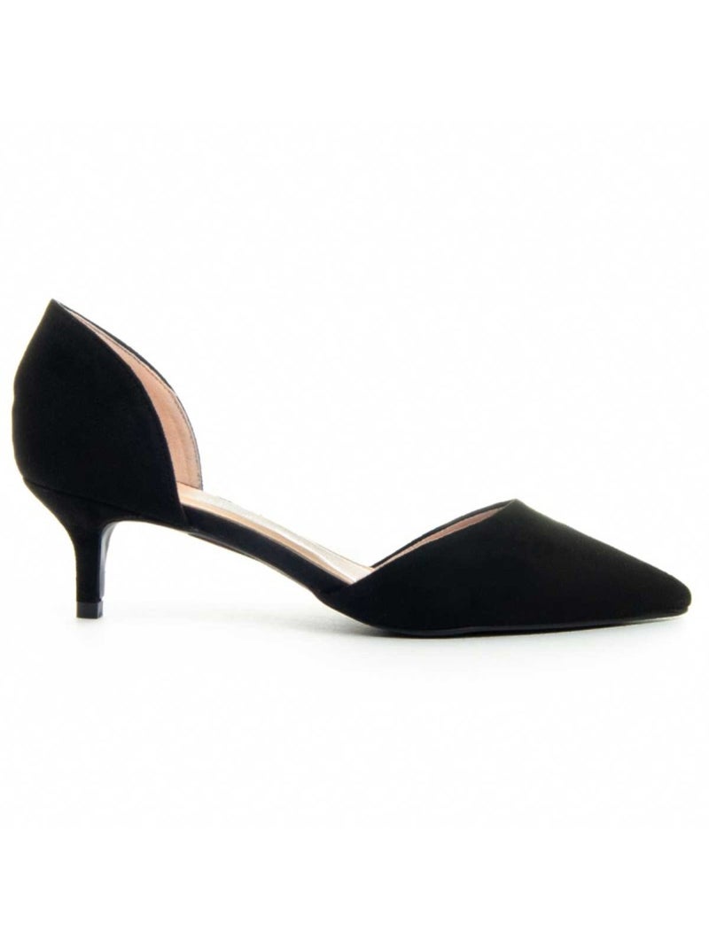 Chaussure à Talons Hauts Matériau Synthétique Montevita Noir - Kiabi