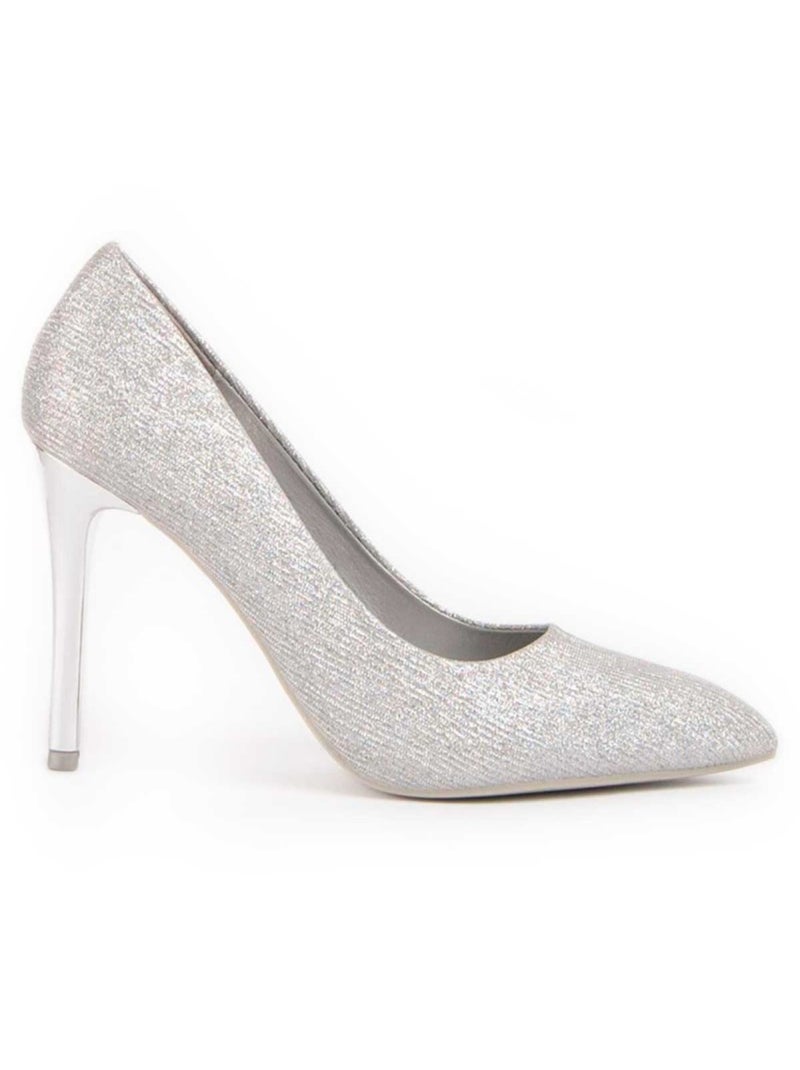 Chaussure à talons hauts matériel synthétique montevita Argent - Kiabi