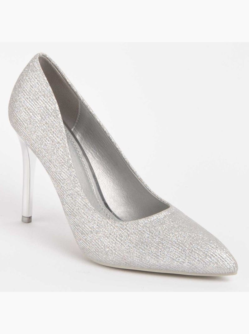 Chaussure à talons hauts matériel synthétique montevita Argent - Kiabi