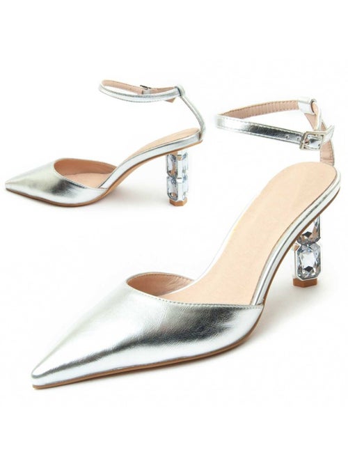 Chaussure à Talons Hauts Matériel Synthétique Montevita - Kiabi