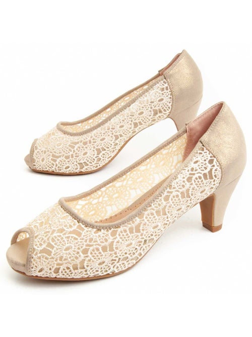 Chaussure à Talons Hauts Matériel Synthétique Montevita - Kiabi