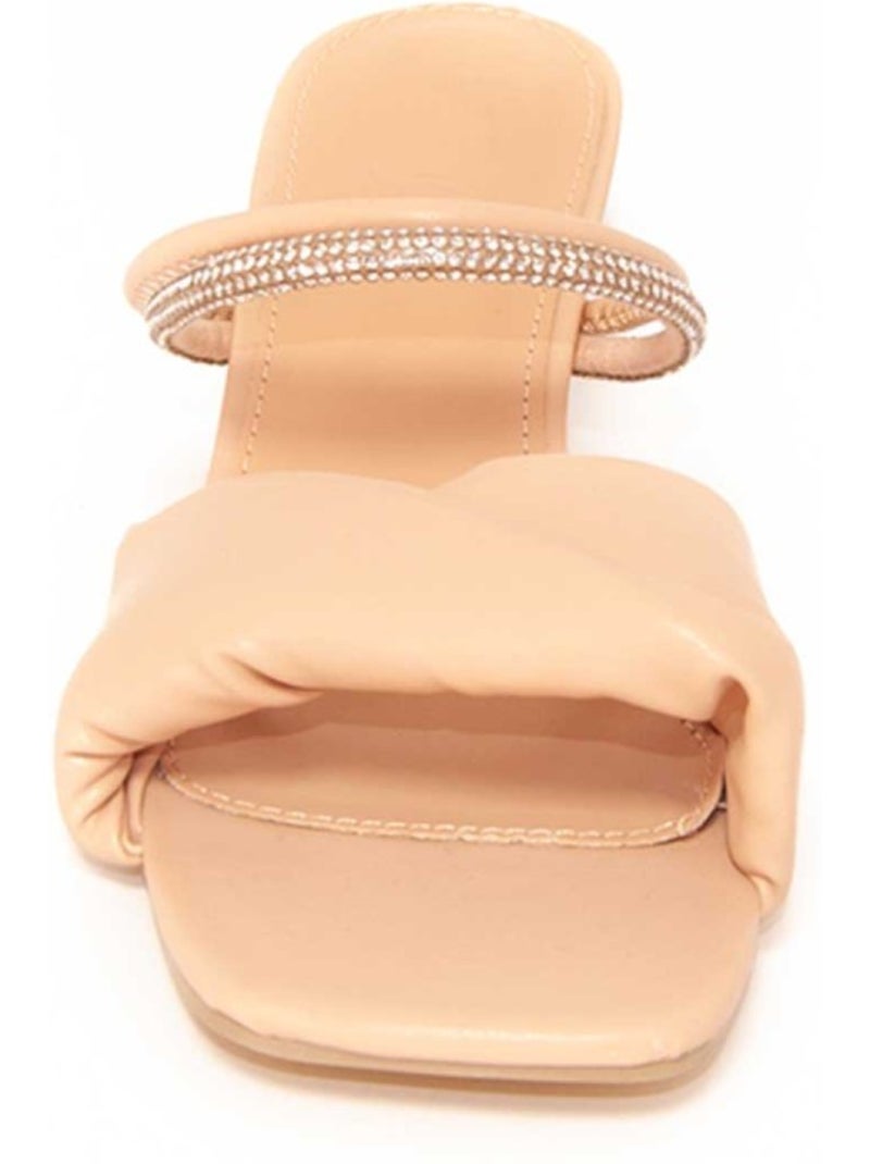 Chaussure à Talons Hauts Matériel Synthétique Montevita Beige - Kiabi