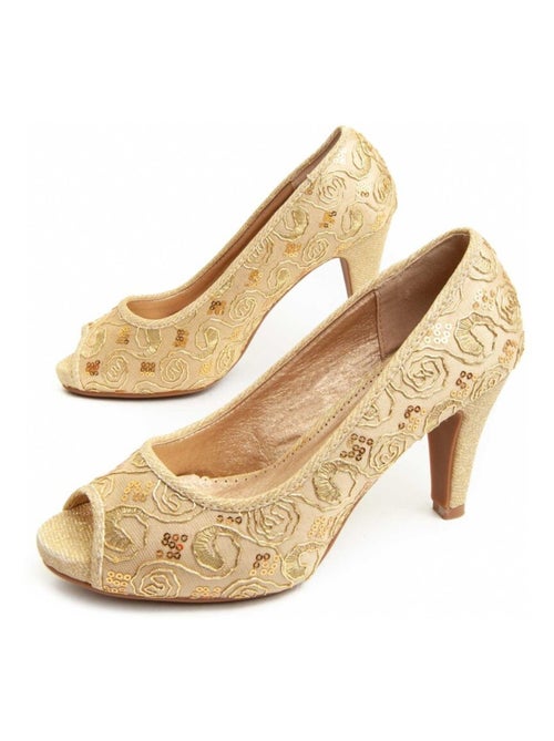 Chaussure à Talons Hauts Matériel Synthétique Montevita - Kiabi