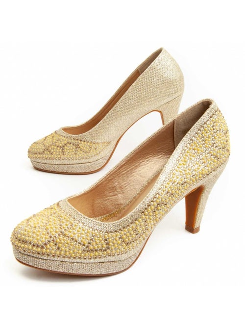 Chaussure à Talons Hauts Matériel Synthétique Montevita - Kiabi