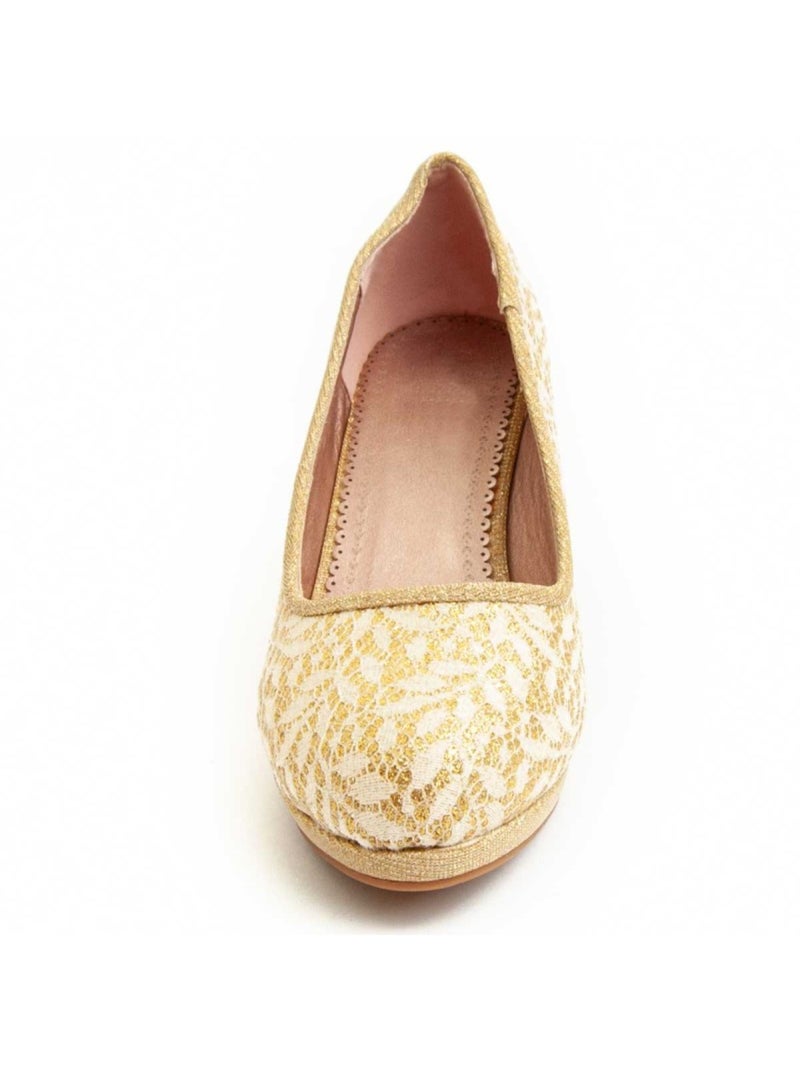 Chaussure à Talons Hauts Matériel Synthétique Montevita Doré/or - Kiabi