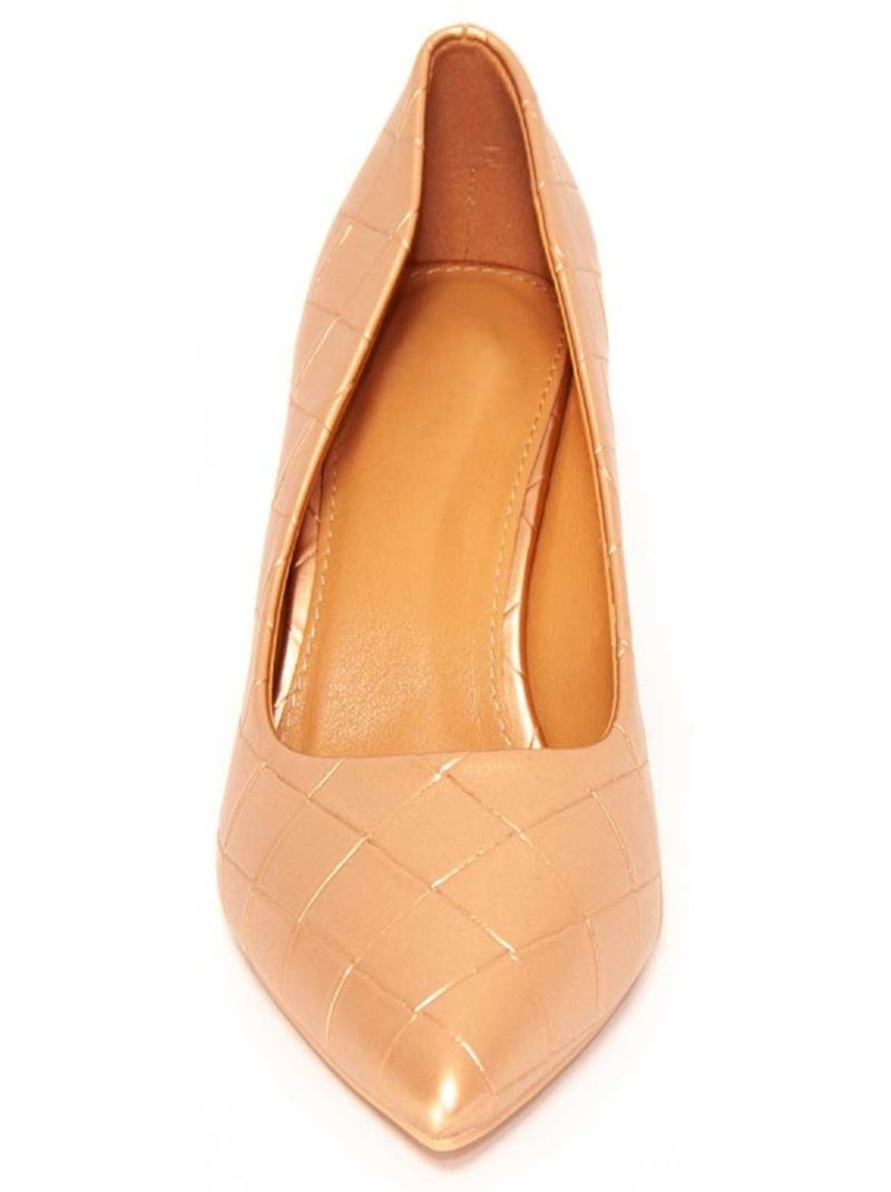 Chaussure à Talons Hauts Matériel Synthétique Montevita Doré/or - Kiabi