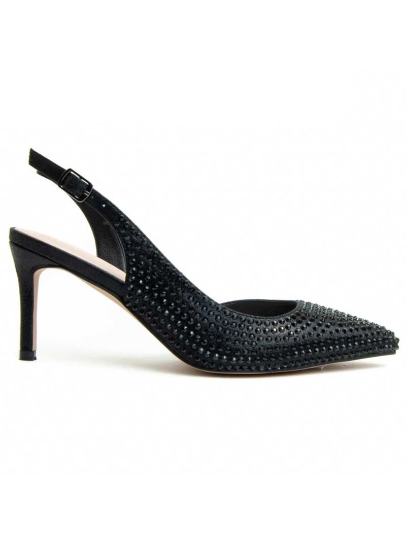 Chaussure à Talons Hauts Matériel Synthétique Montevita Noir - Kiabi