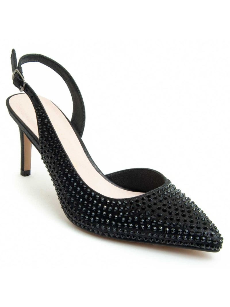 Chaussure à Talons Hauts Matériel Synthétique Montevita Noir - Kiabi