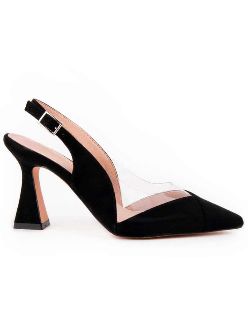 Chaussure à Talons Hauts Matériel Synthétique Montevita Noir - Kiabi