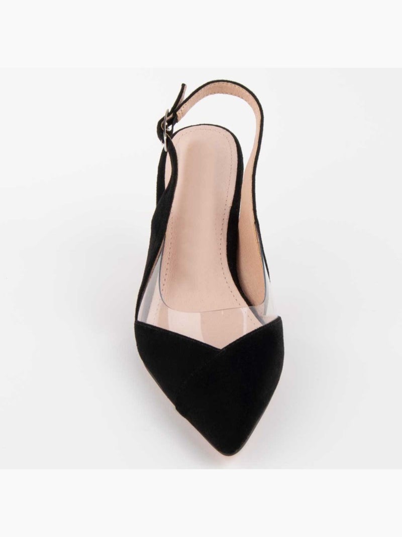 Chaussure à Talons Hauts Matériel Synthétique Montevita Noir - Kiabi