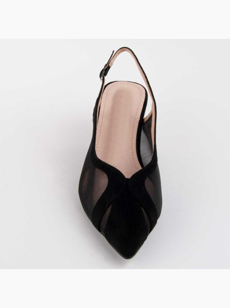 Chaussure à Talons Hauts Matériel Synthétique Montevita Noir - Kiabi
