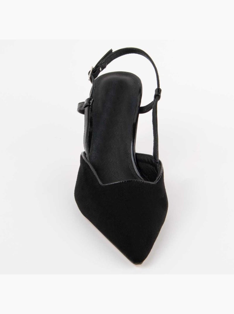 Chaussure à Talons Hauts Matériel Synthétique Montevita Noir - Kiabi