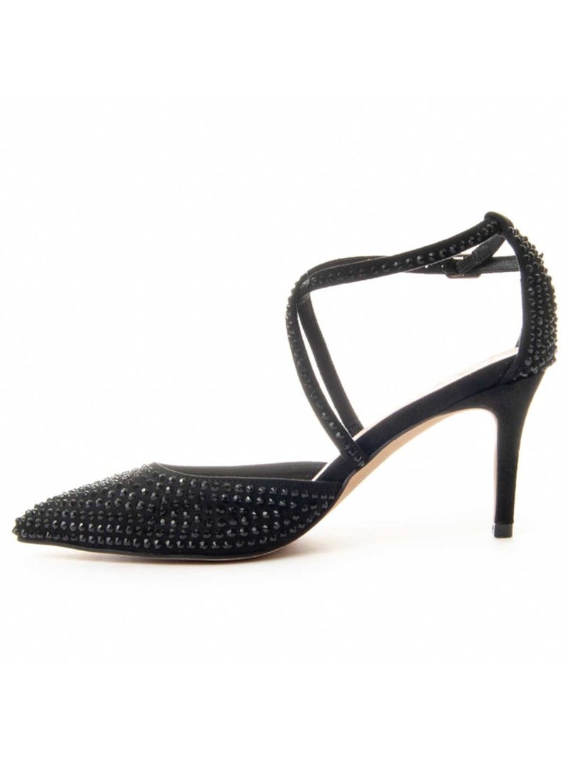 Chaussure à Talons Hauts Matériel Synthétique Montevita Noir - Kiabi