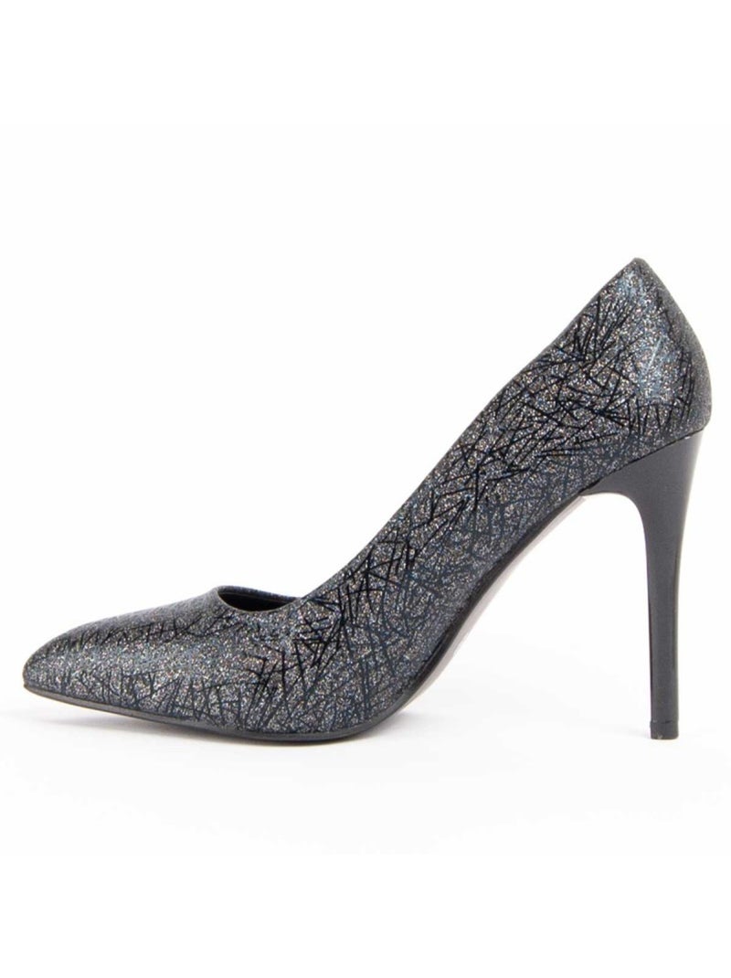 Chaussure à Talons Hauts Matériel Synthétique Montevita Noir - Kiabi
