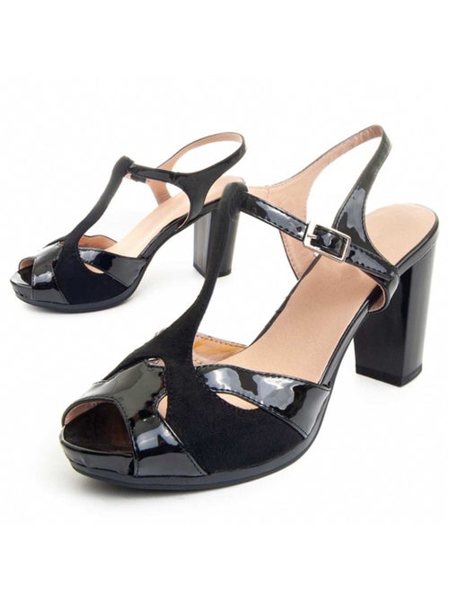 Chaussure à Talons Hauts Matériel Synthétique Montevita - Kiabi