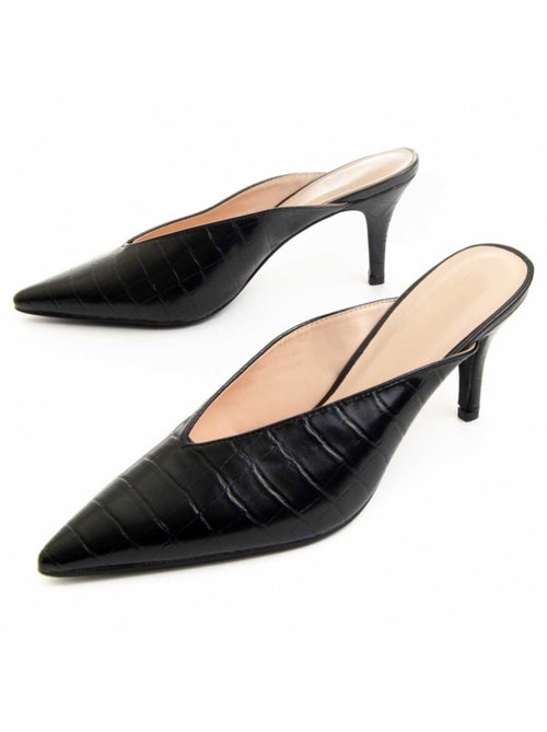 Chaussure à Talons Hauts Matériel Synthétique Montevita - Kiabi