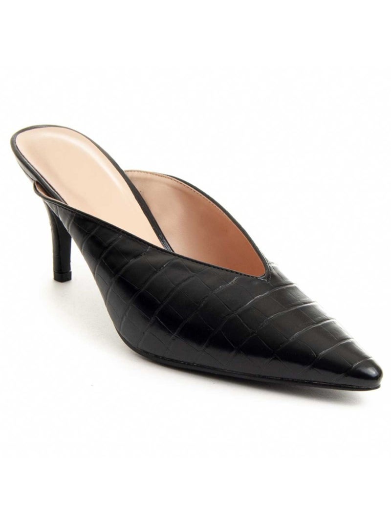 Chaussure à Talons Hauts Matériel Synthétique Montevita Noir - Kiabi