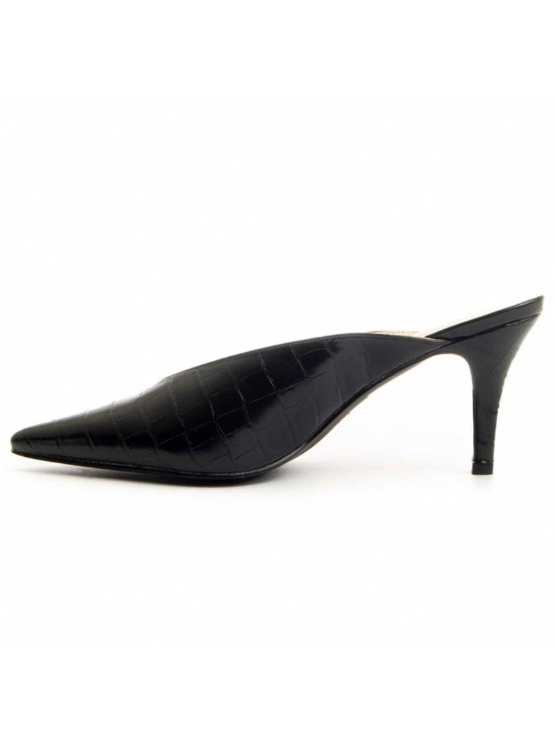 Chaussure à Talons Hauts Matériel Synthétique Montevita Noir - Kiabi