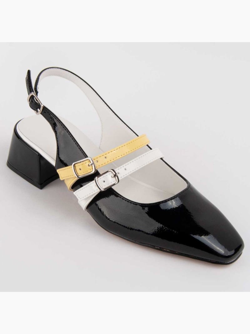 Chaussure à Talons Hauts Matériel Synthétique Montevita Noir - Kiabi