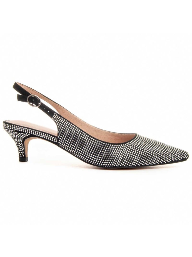 Chaussure à Talons Hauts Matériel Synthétique Montevita Noir - Kiabi