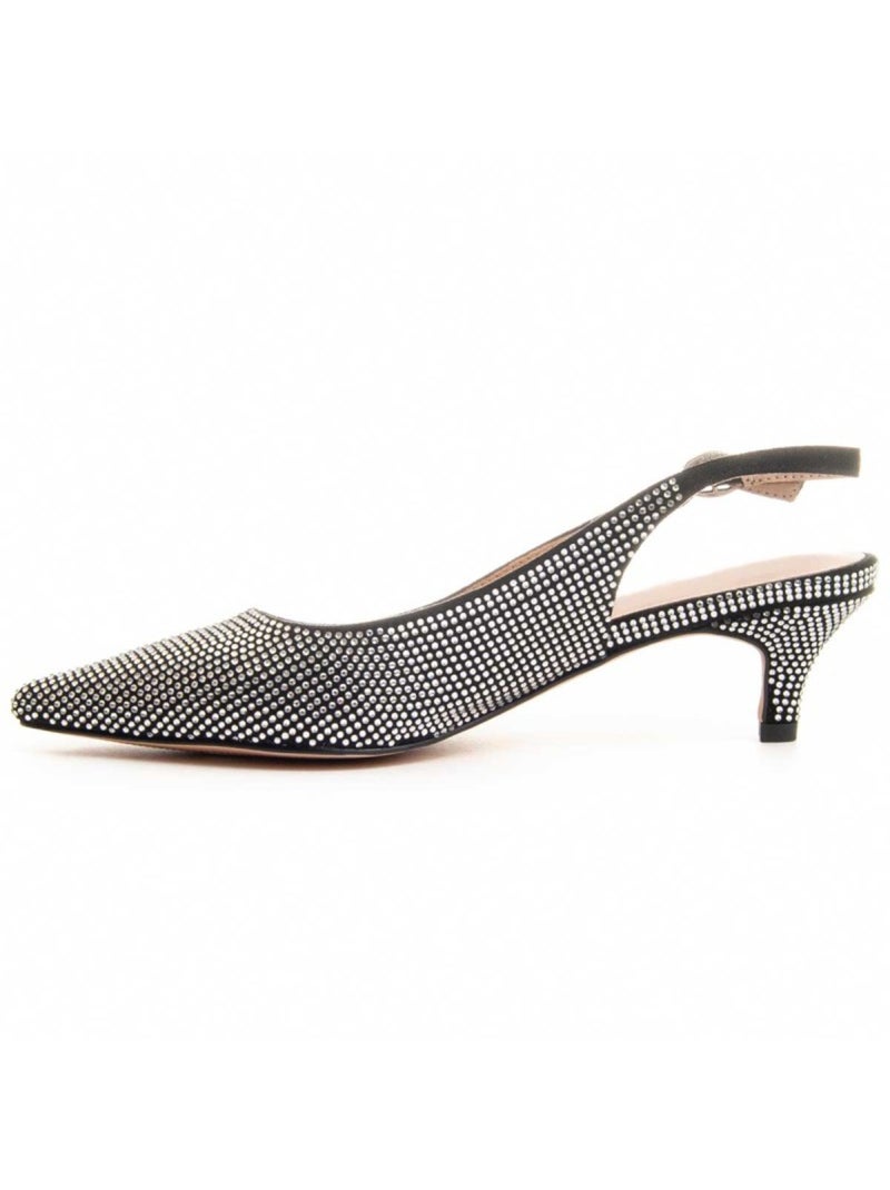 Chaussure à Talons Hauts Matériel Synthétique Montevita Noir - Kiabi