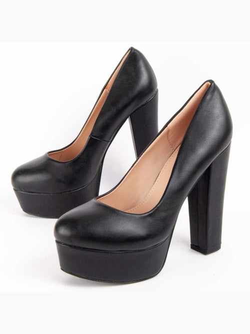 Chaussure à Talons Hauts Matériel Synthétique Montevita - Kiabi