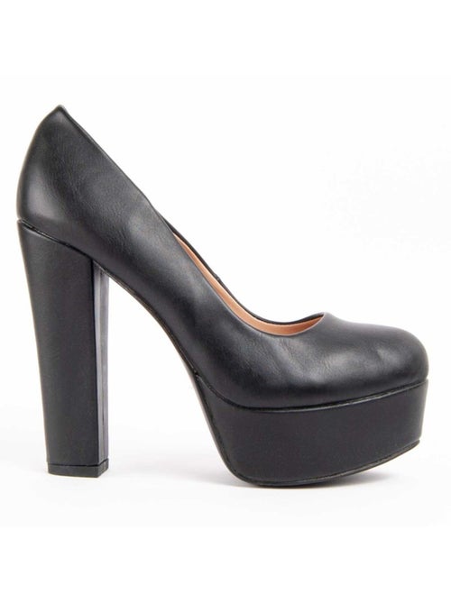 Chaussure à Talons Hauts Matériel Synthétique Montevita - Kiabi