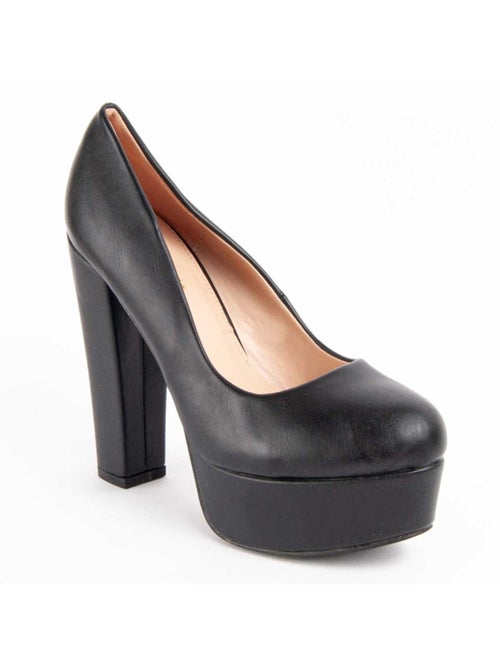 Chaussure à Talons Hauts Matériel Synthétique Montevita - Kiabi