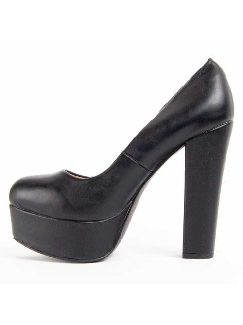 Chaussure à Talons Hauts Matériel Synthétique Montevita - Kiabi
