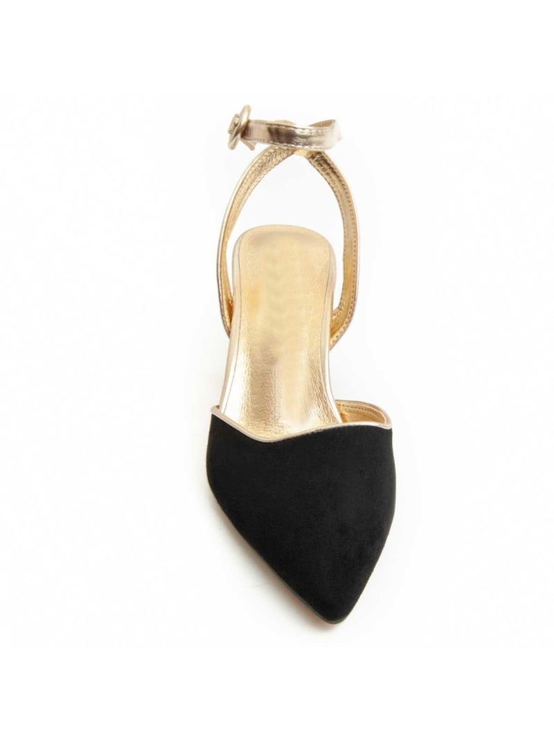 Chaussure à Talons Hauts Matériel Synthétique Montevita Noir - Kiabi