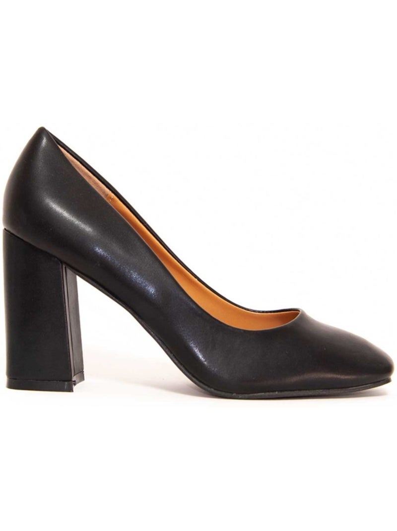 Chaussure à Talons Hauts Matériel Synthétique Montevita Noir - Kiabi
