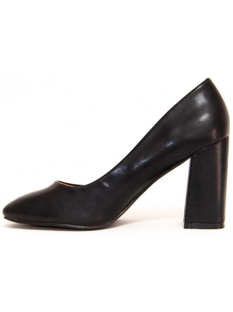 Chaussure à Talons Hauts Matériel Synthétique Montevita Noir - Kiabi