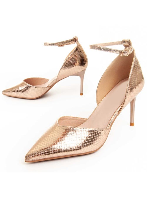 Chaussure à Talons Hauts Matériel Synthétique Montevita - Kiabi