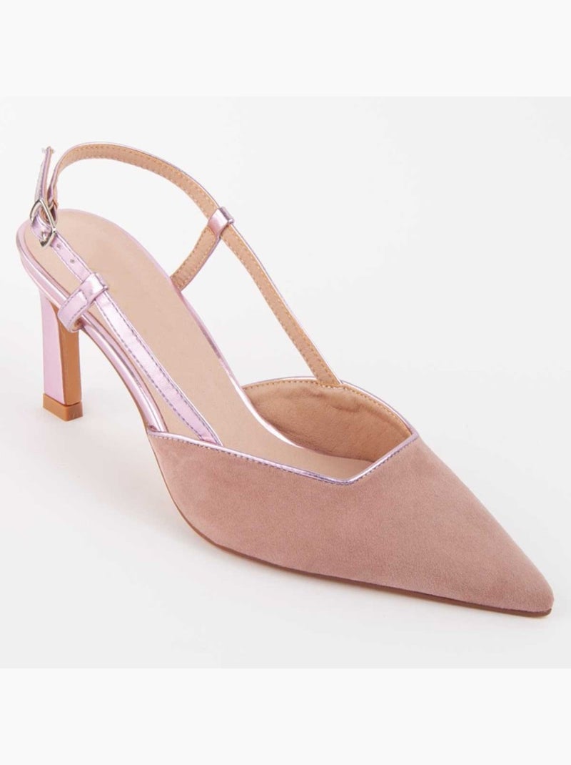 Chaussure à Talons Hauts Matériel Synthétique Montevita Rose - Kiabi