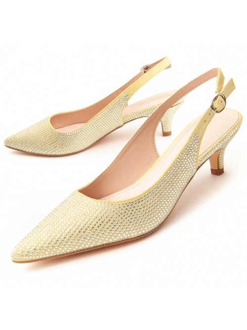 Chaussure à Talons Hauts Matériel Synthétique Montevita - Kiabi