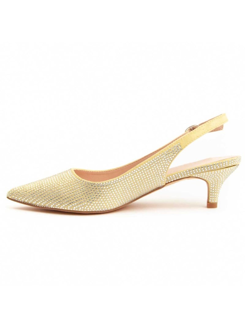 Chaussure à Talons Hauts Matériel Synthétique Montevita Vert - Kiabi