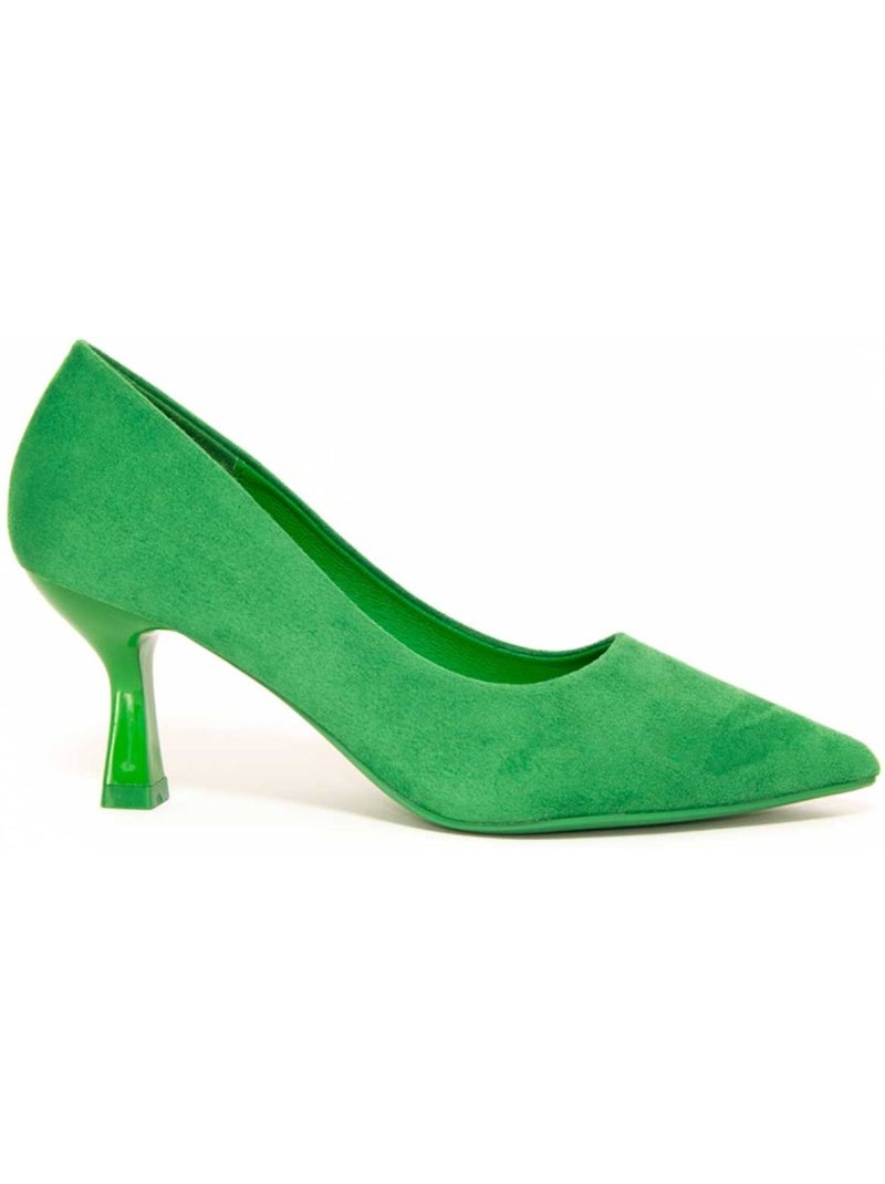 Chaussure à Talons Hauts Matériel Synthétique Montevita Vert - Kiabi