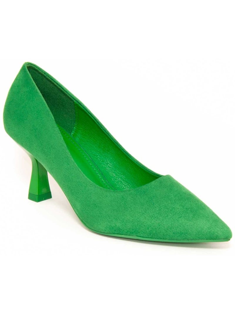Chaussure à Talons Hauts Matériel Synthétique Montevita Vert - Kiabi