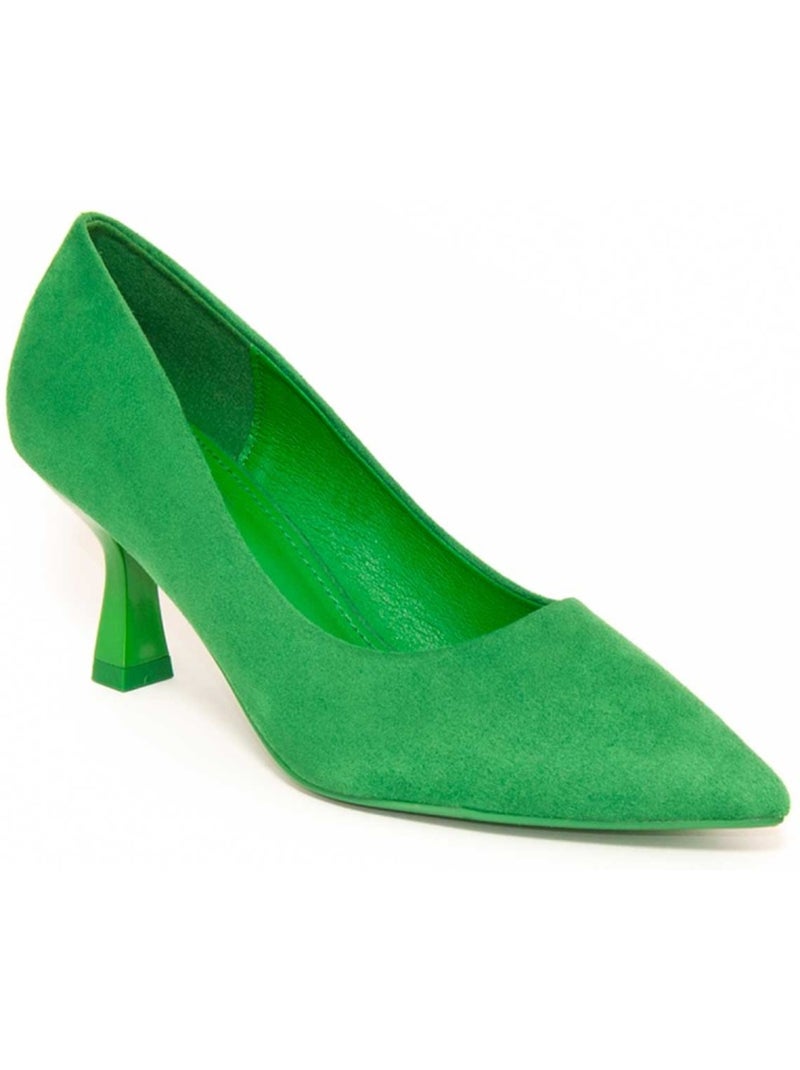 Chaussure à Talons Hauts Matériel Synthétique Montevita Vert - Kiabi