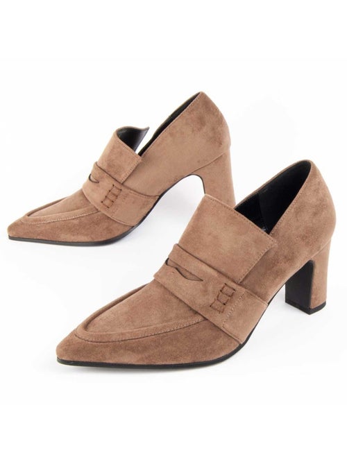 Chaussure à Talons Hauts Matière Synthétique Et Textile Montevita - Kiabi