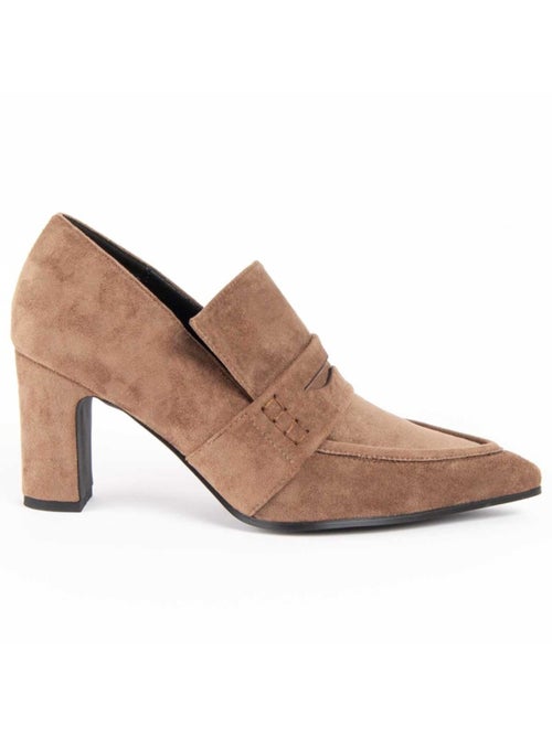 Chaussure à Talons Hauts Matière Synthétique Et Textile Montevita - Kiabi